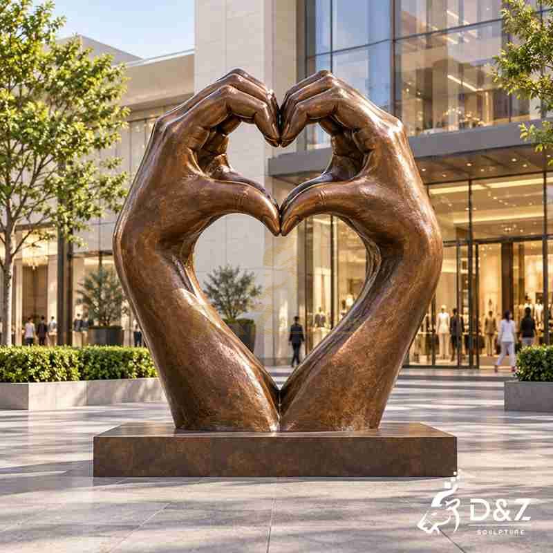i love you hand sculpture3