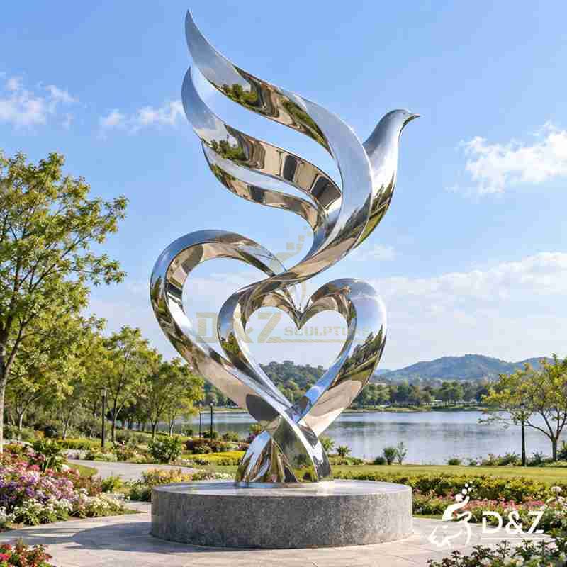peace and love sculpture4