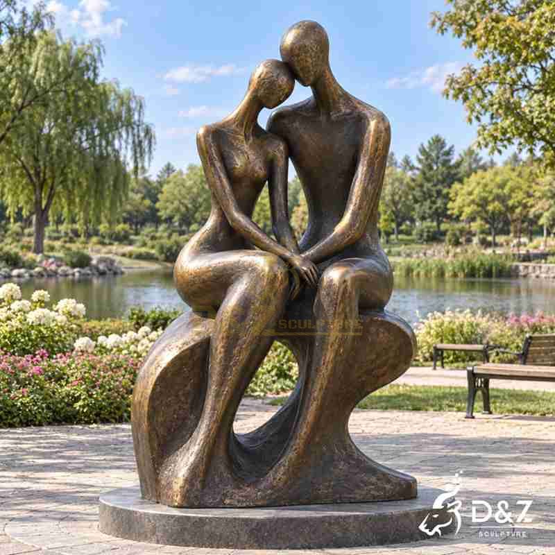 couple in love sculpture4