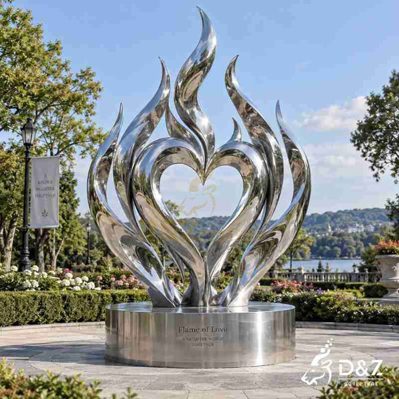 flames of love sculpture2