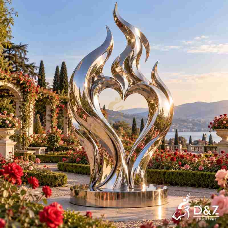 flames of love sculpture4