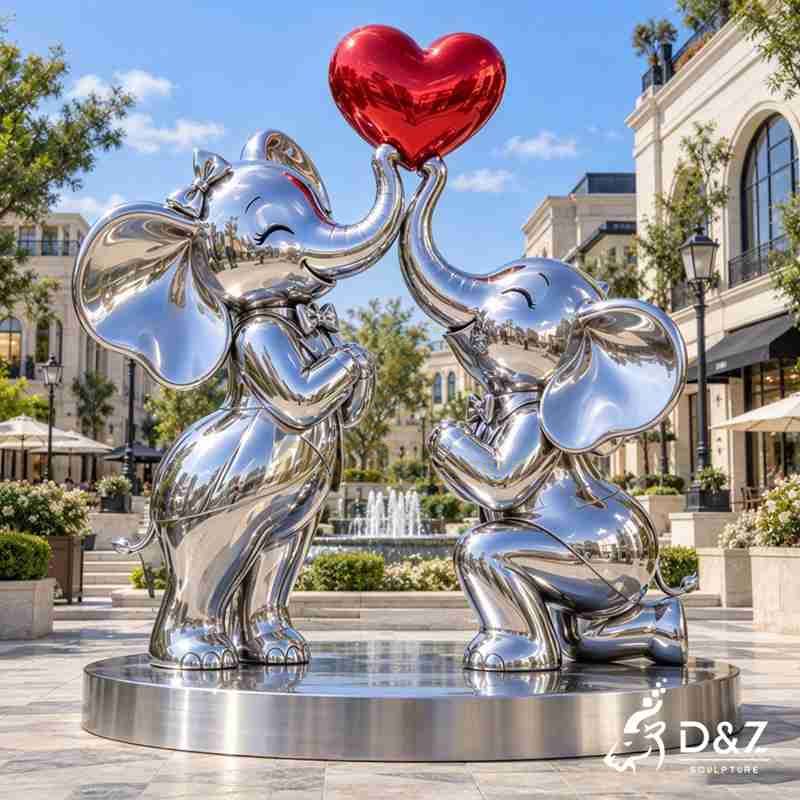 elephant love sculpture2