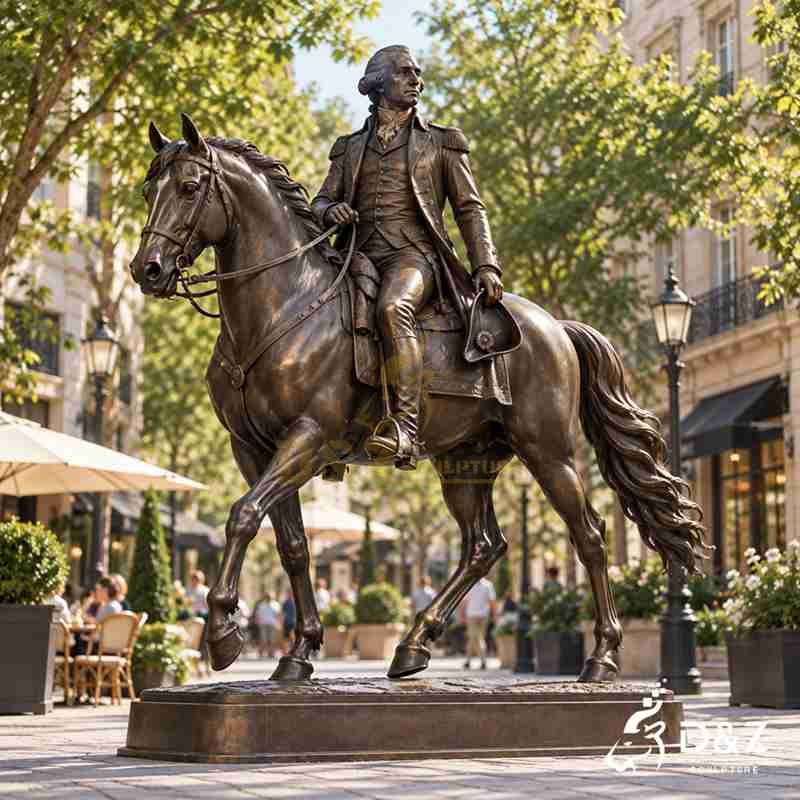 george washington bronze statue