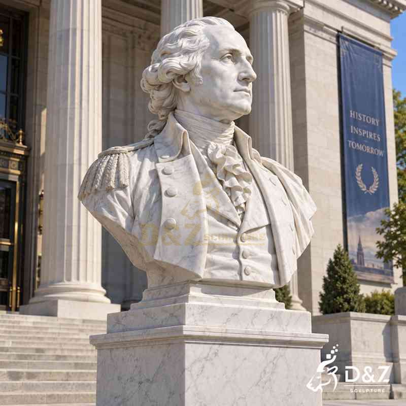 marble bust statue