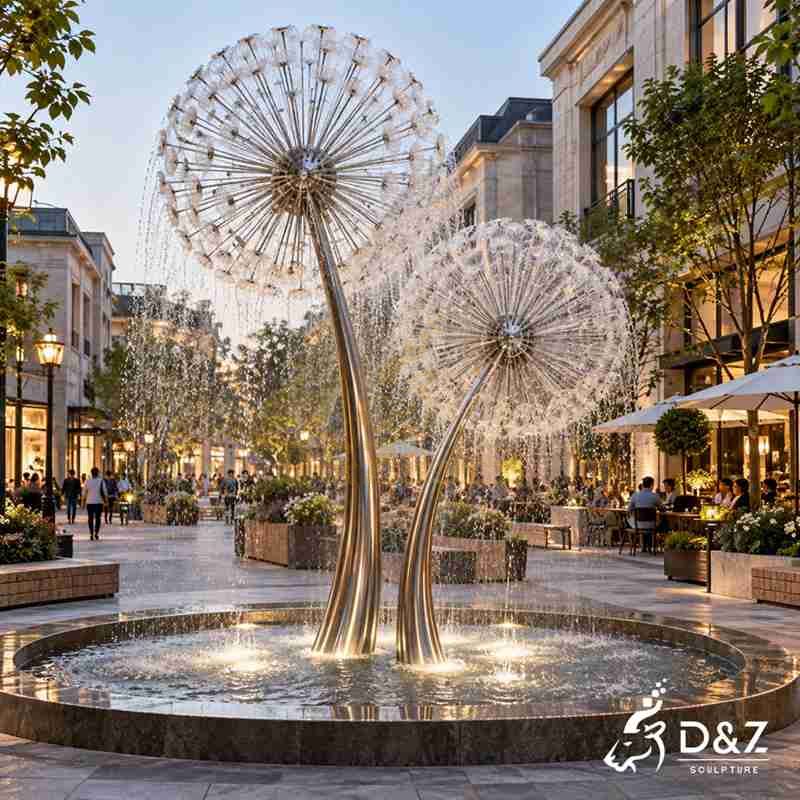 dandelion fountain