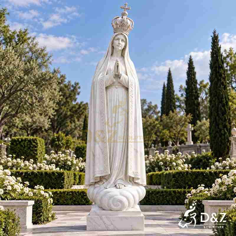 fatima virgin mary statue3