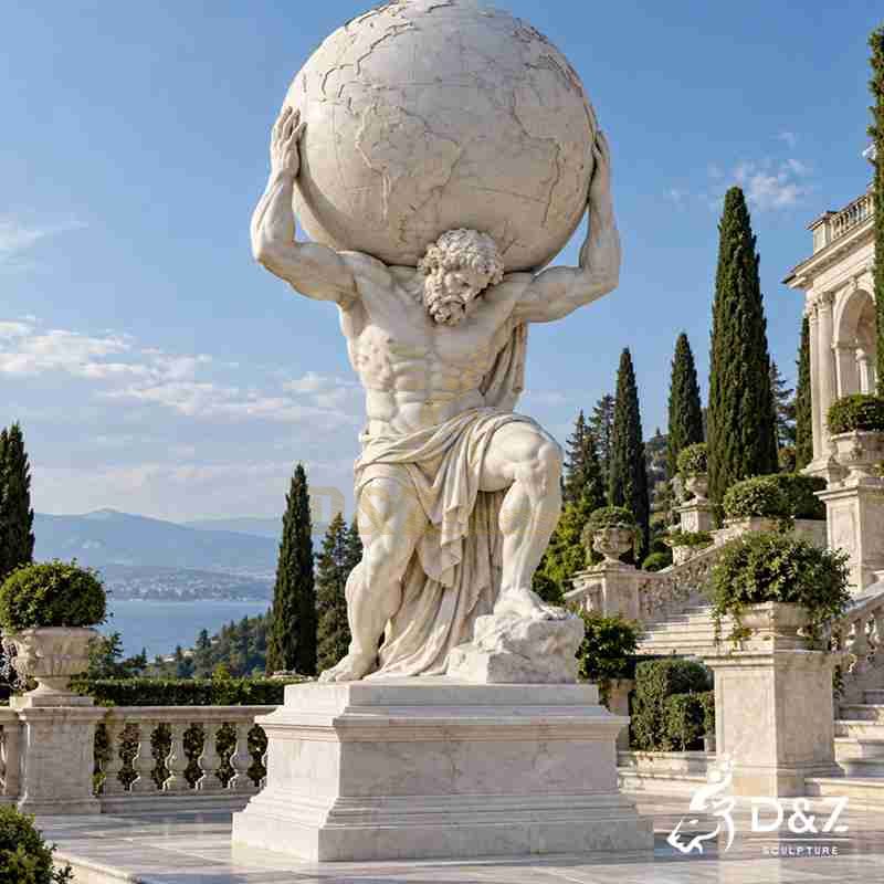 atlas holding up the world statue2