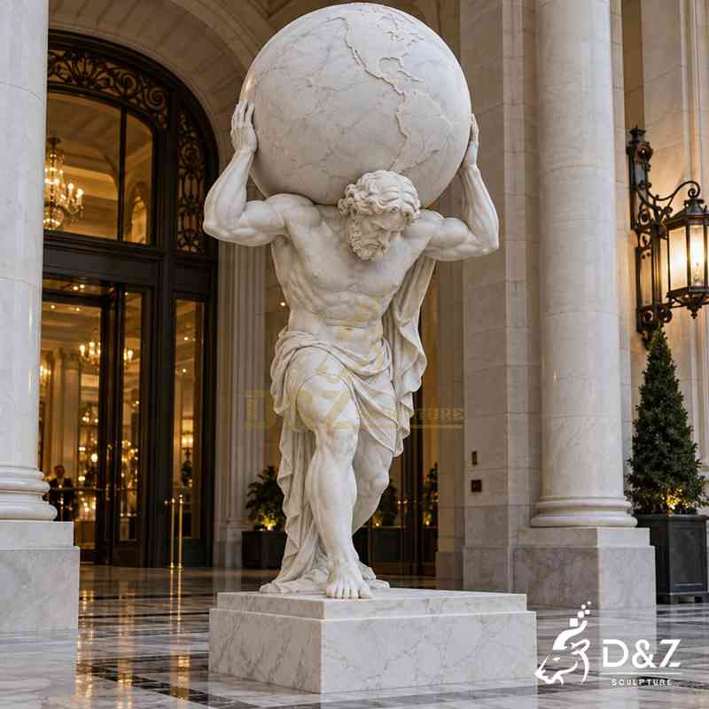 atlas holding up the world statue4