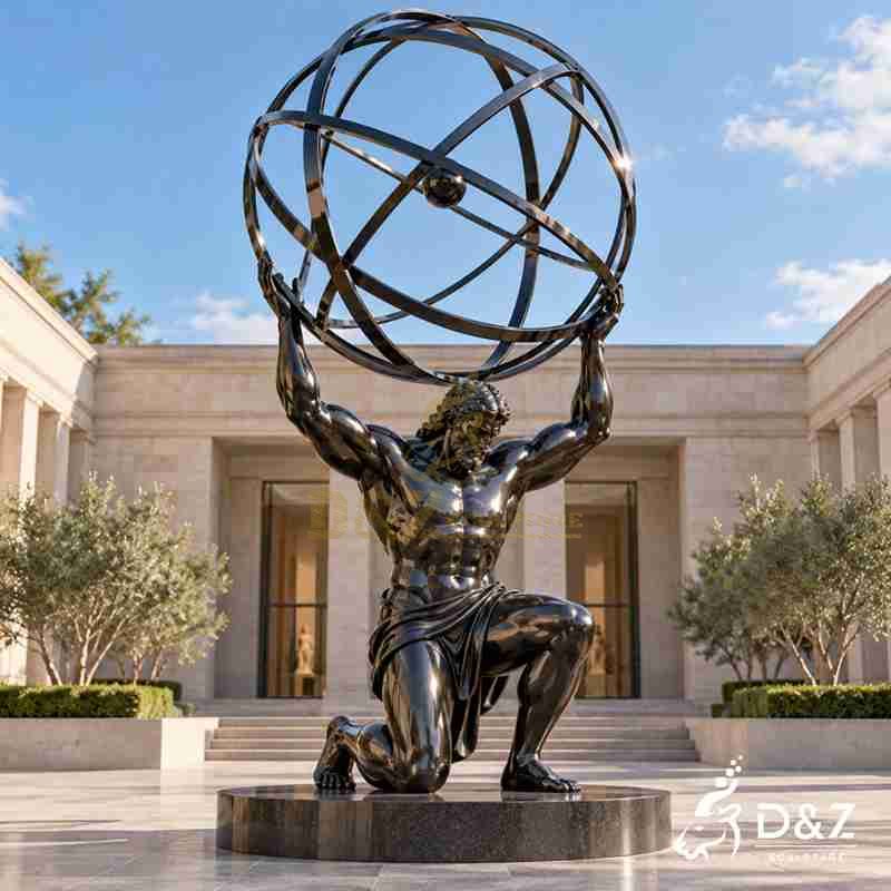 atlas carrying the world sculpture3