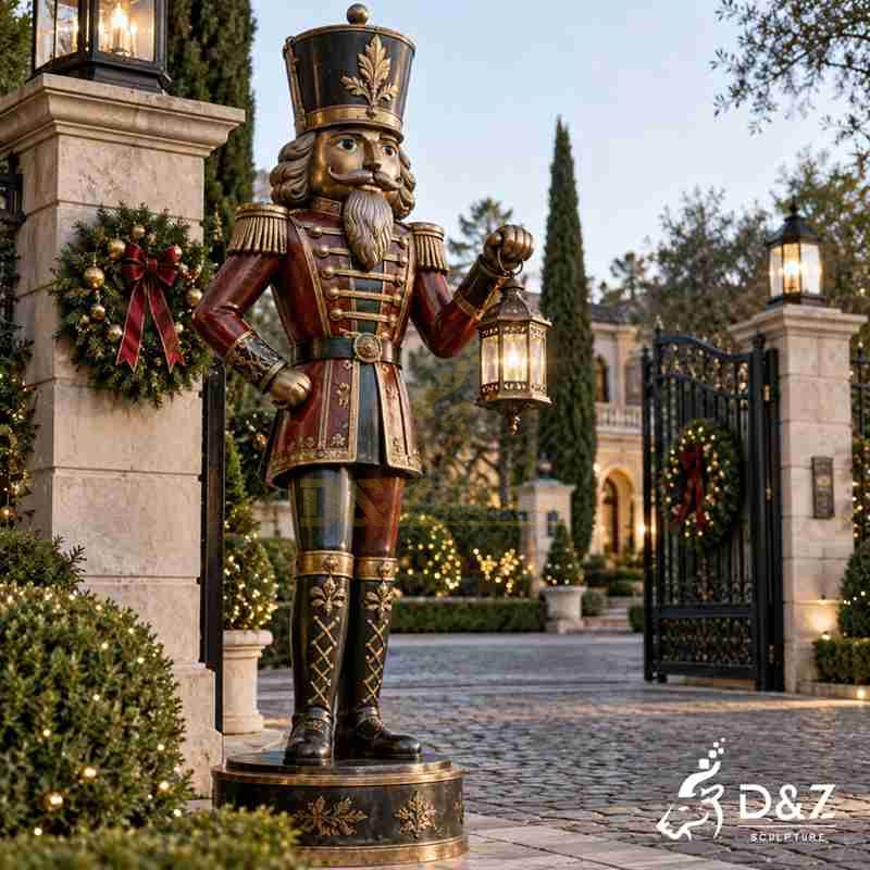 christmas nutcracker statue