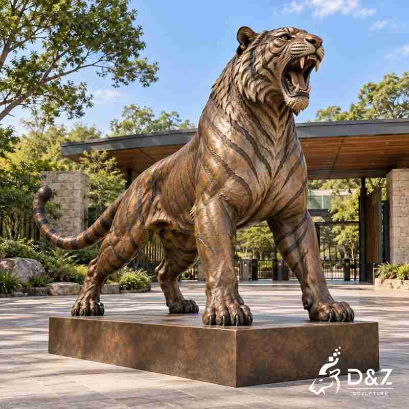 bengal tiger statue3