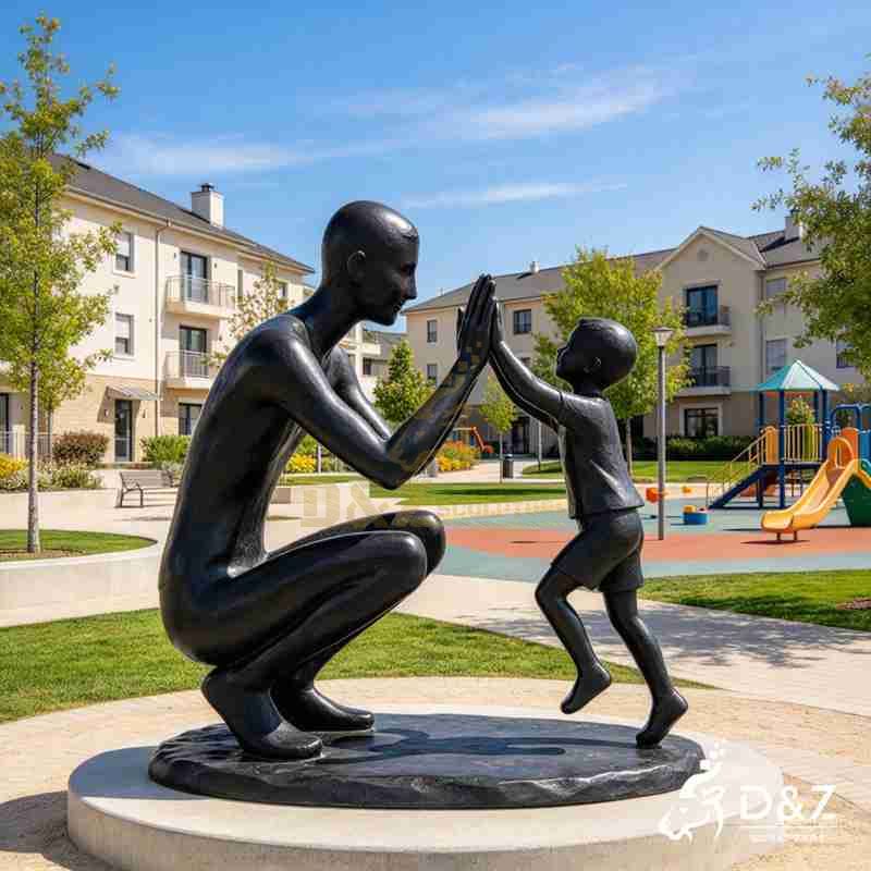 father and son sculpture4