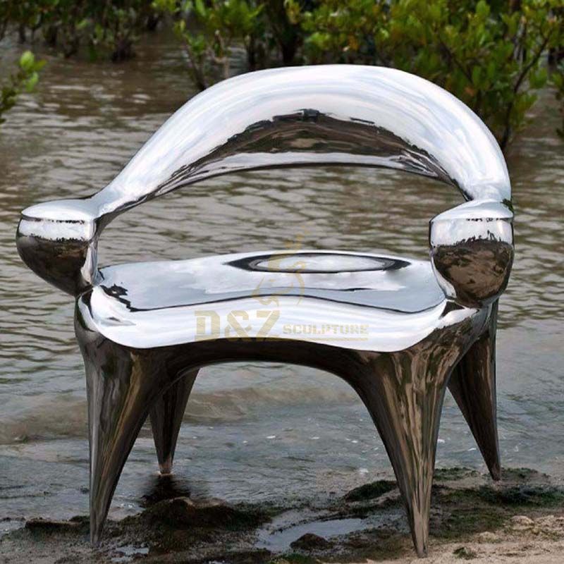 Stainless steel art Chair