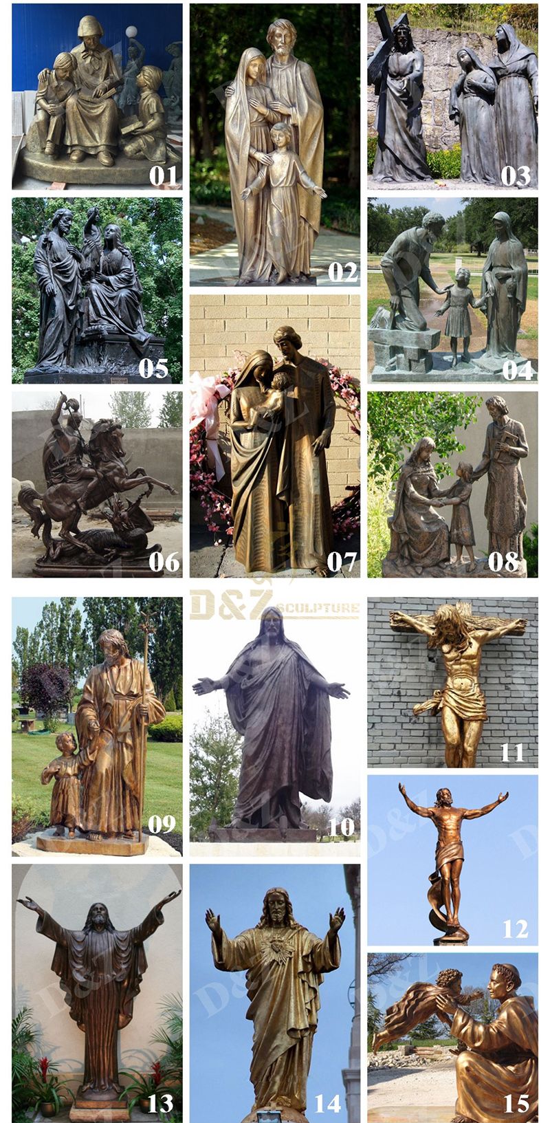 Jesus statues