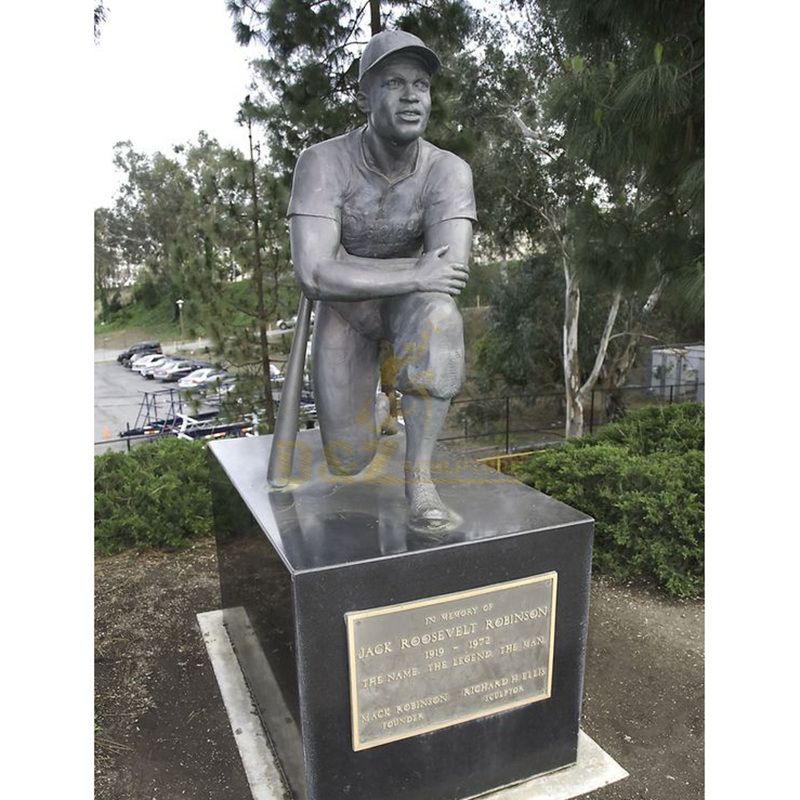 Garden sport athlete bronze statue sale