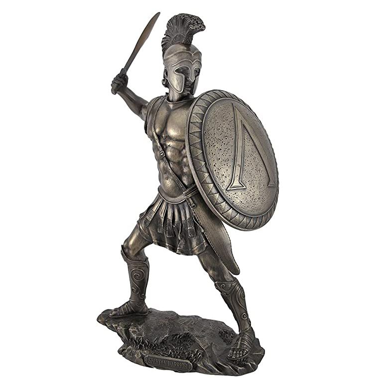 Nice Quality Good Price Resin Sparta Warrior Statue Hot Sale