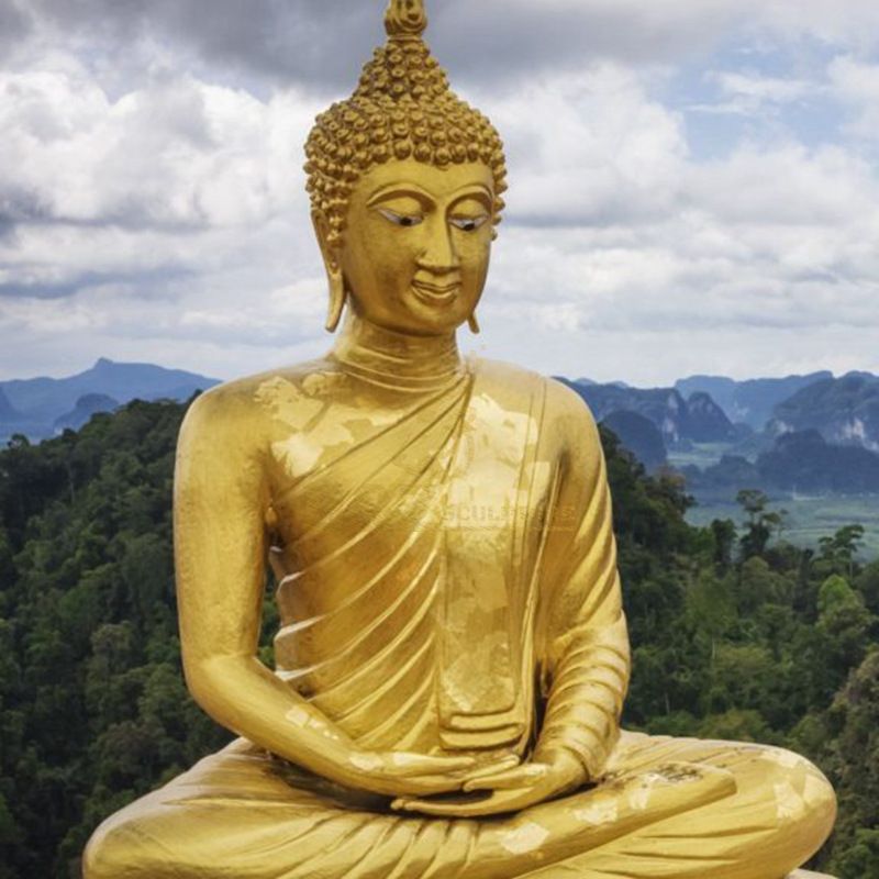 Meditative Buddha of the Grand Temple Garden Statue