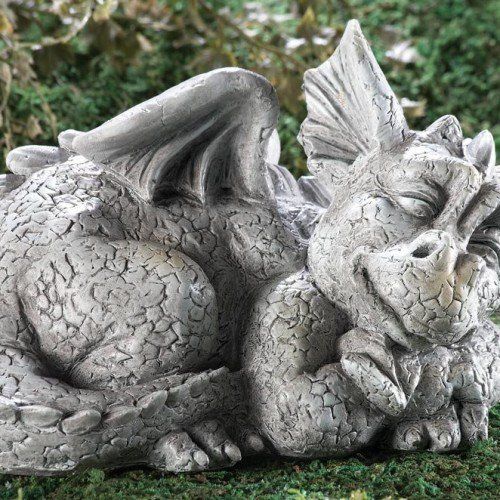 dragon garden statue
