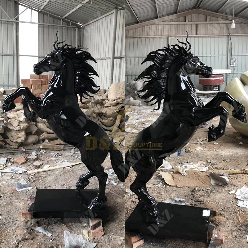 life size metal horse statues
