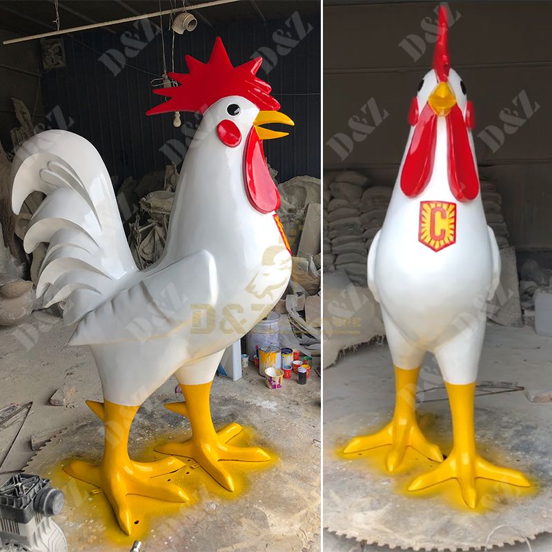 rooster statue