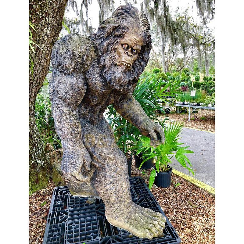 life size bigfoot statue