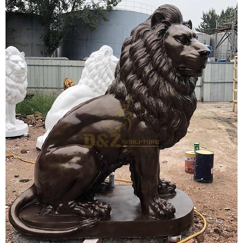 Resin Lion Statue