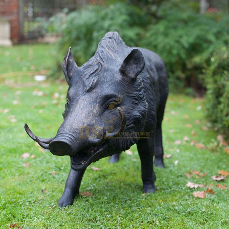 bronze boar pig
