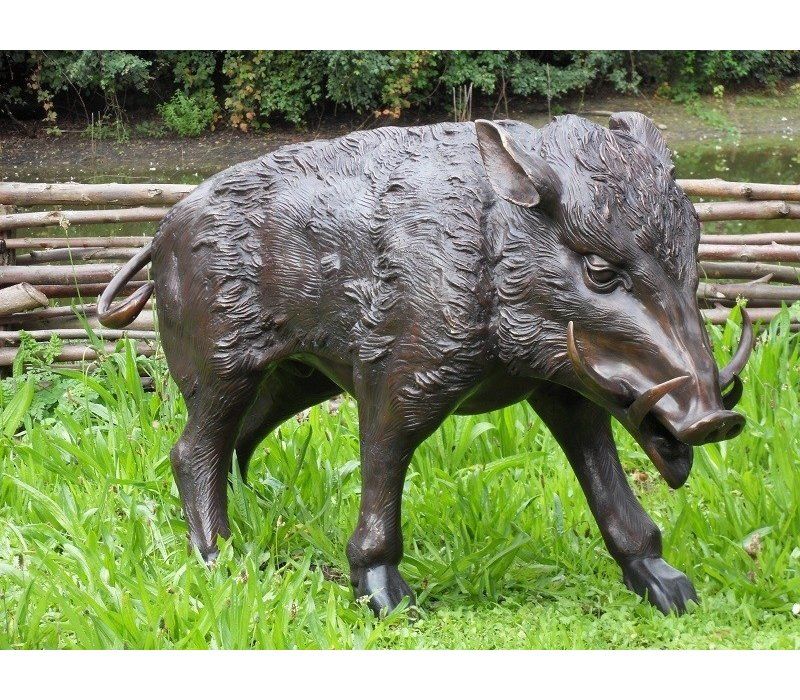 Bronze Wild Boar 