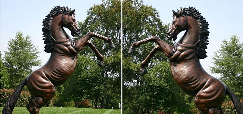 sculpture of horse