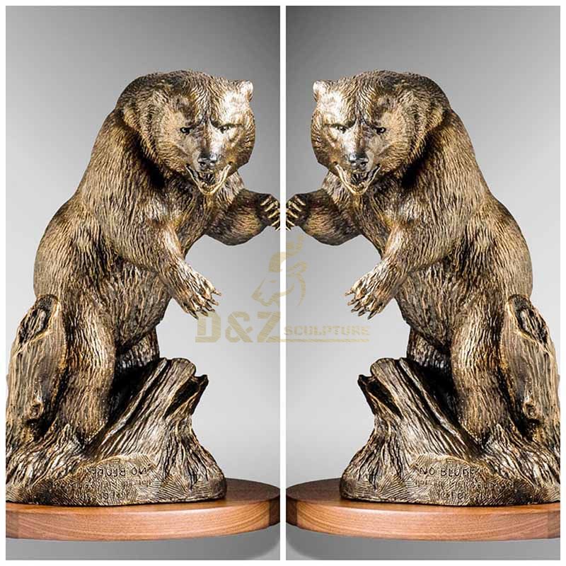 Bronze Casting Foundry Metal Craft Brass Bear Statue