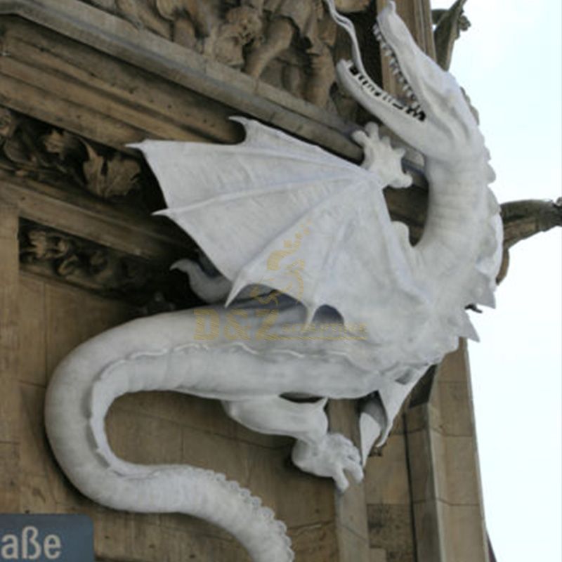 large outdoor dragon statue