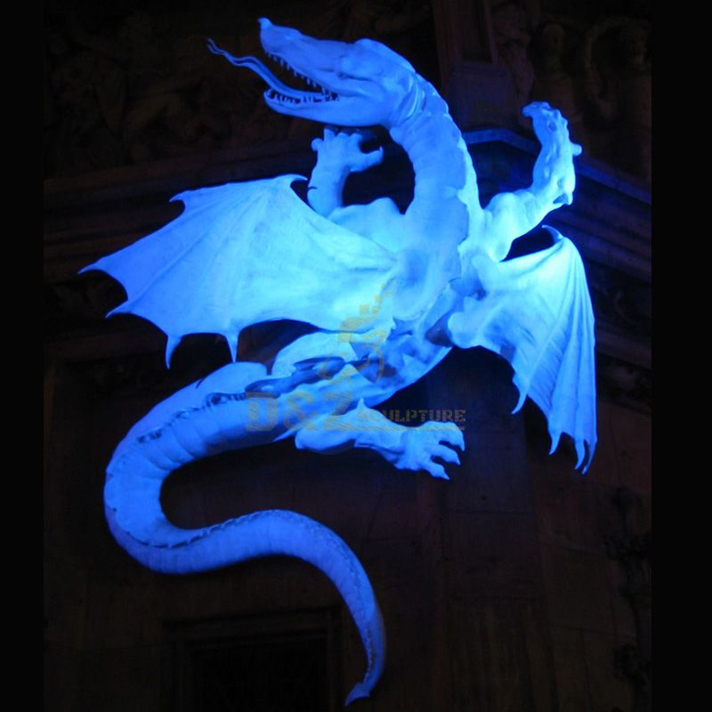 outdoor dragon statue