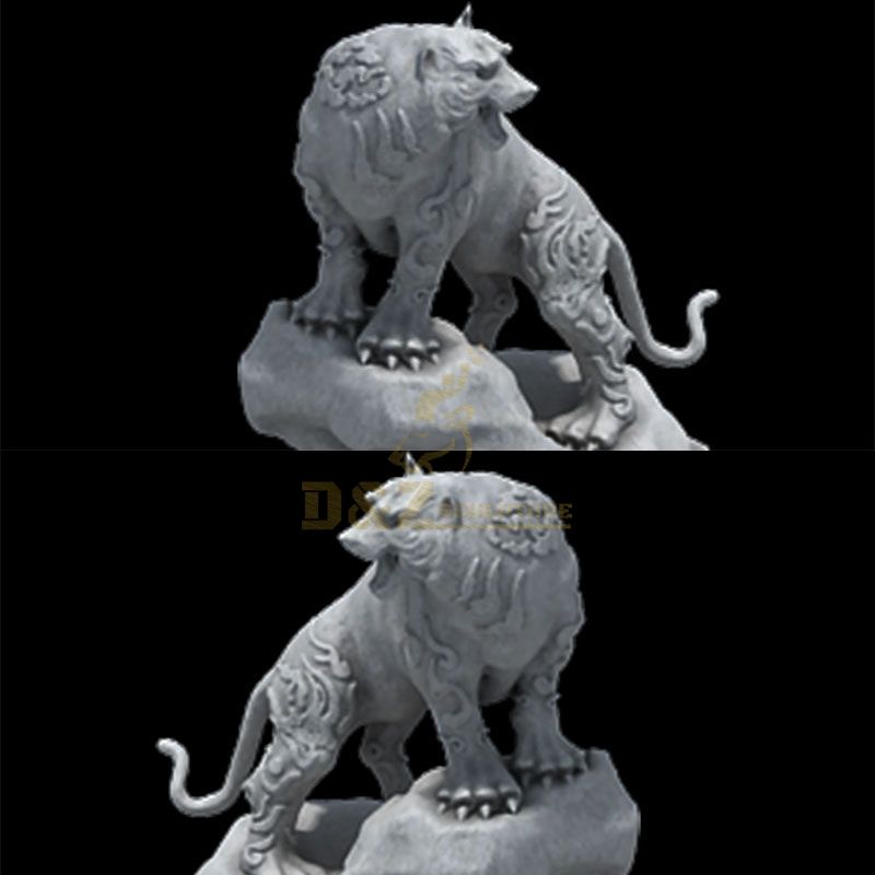Life size white tiger statues for sale