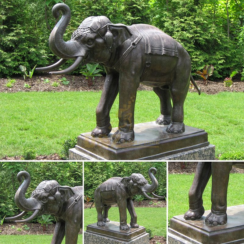 Bronze Elephant Statue