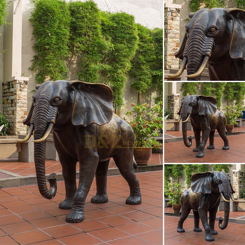 Bronze Elephant Statue