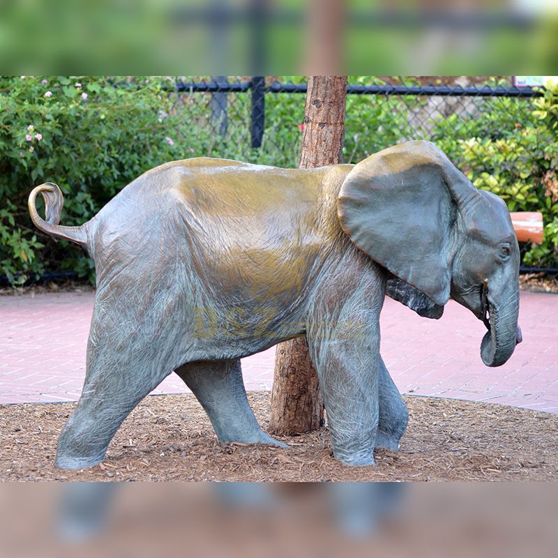 elephant garden statue