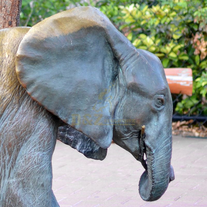 outdoor elephant statues