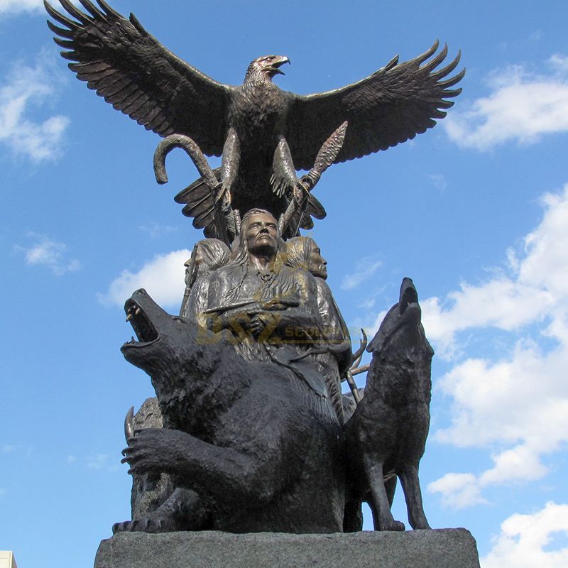 big eagle sculpture