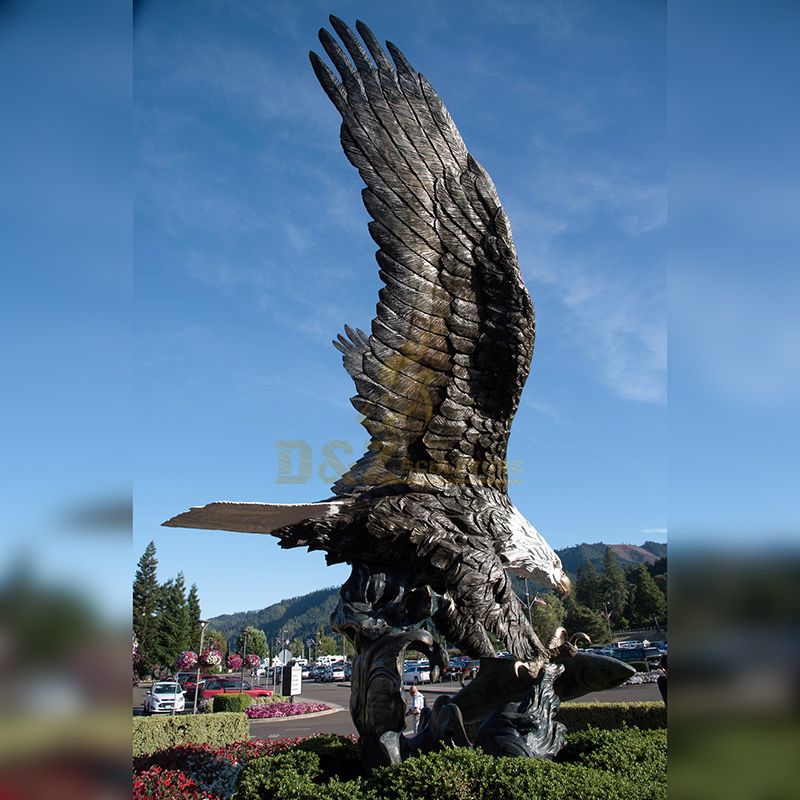 large flying eagle