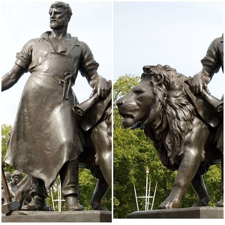 Lion statue sculptures manufacturer of custom