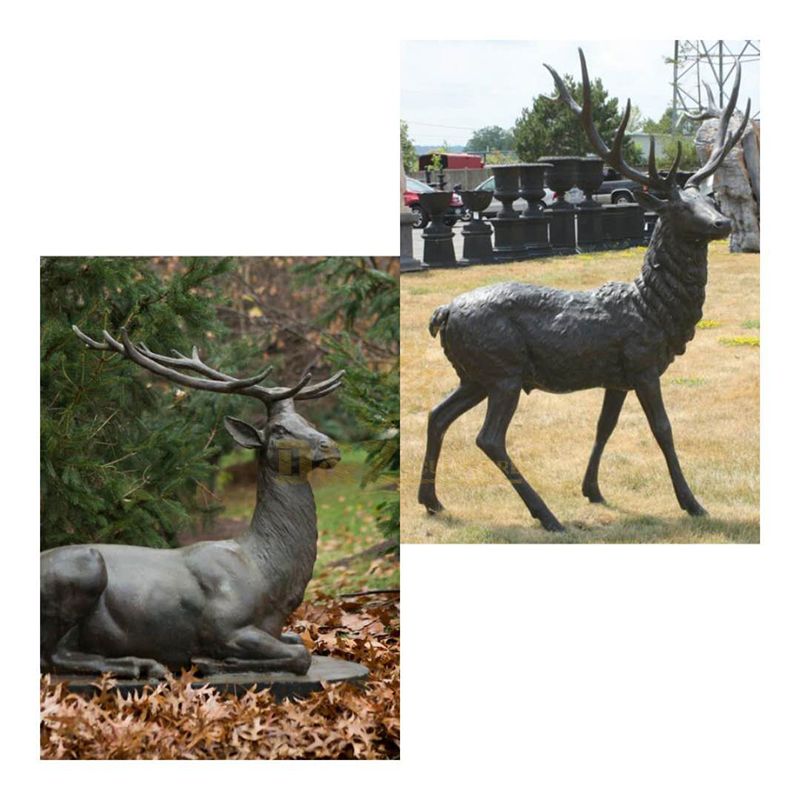 elk statue outdoor