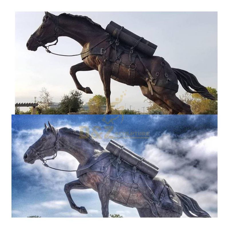 life size horse sculpture