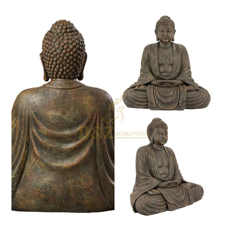 Hand-cast large high quality large bronze Buddha statue for sale