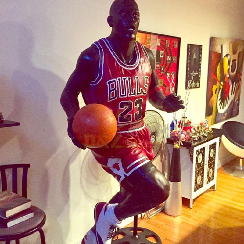 Life size michael jordan statue