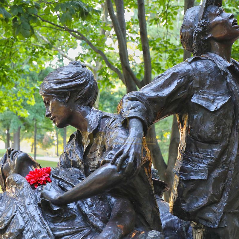 Vietnam women memorial statue replica