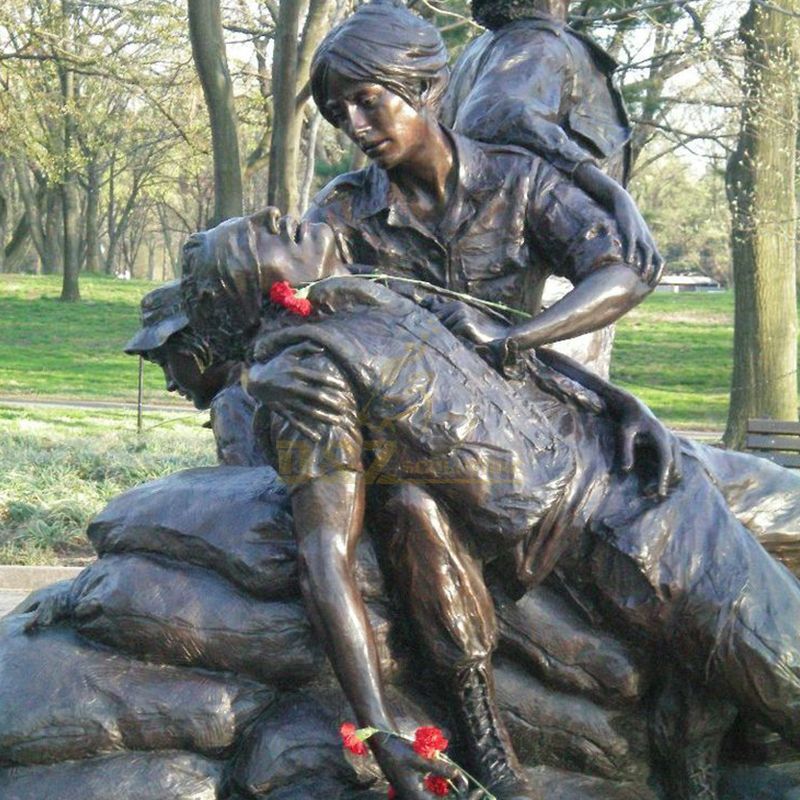 vietnam veterans memorial statue