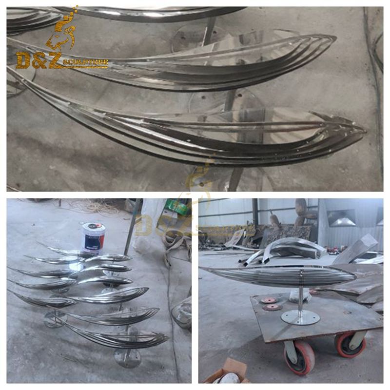 metal fish sculpture