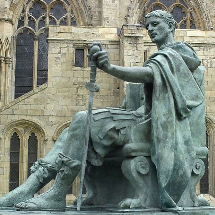 statue of constantine the great in york