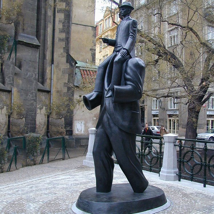Kafka Statue in prague