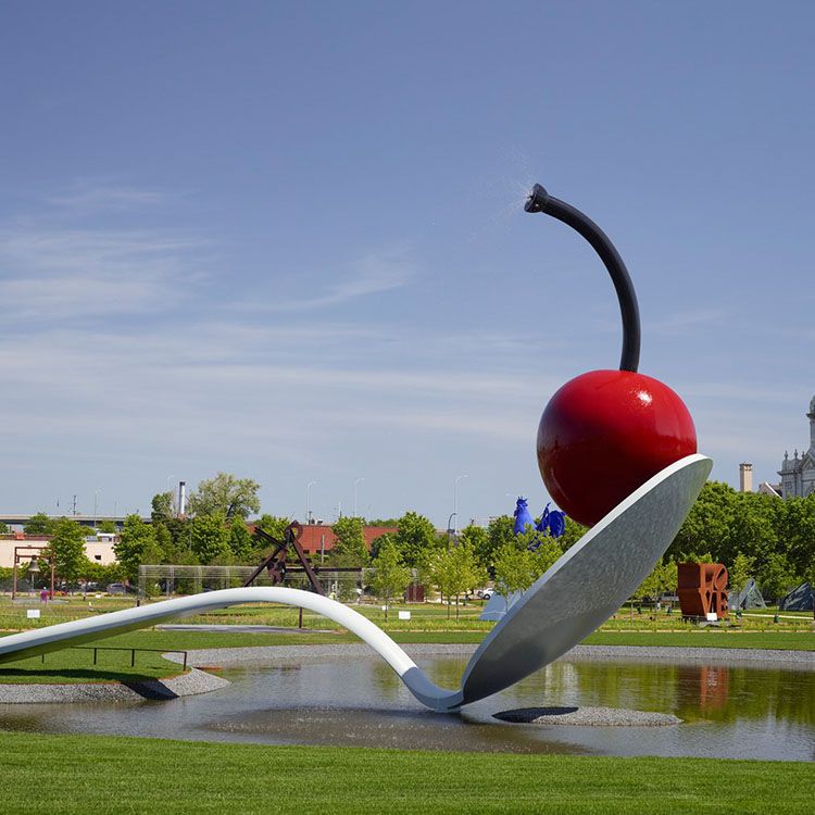 cherry spoon minneapolis sculpture